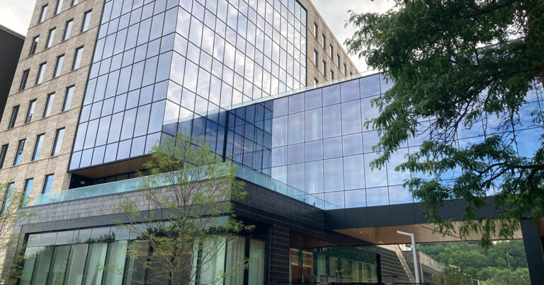 ABD provided acoustical consulting for Corewell Health's Corporate Headquarters, spanning the historic Brassworks and new buildings, for thousands of staff.