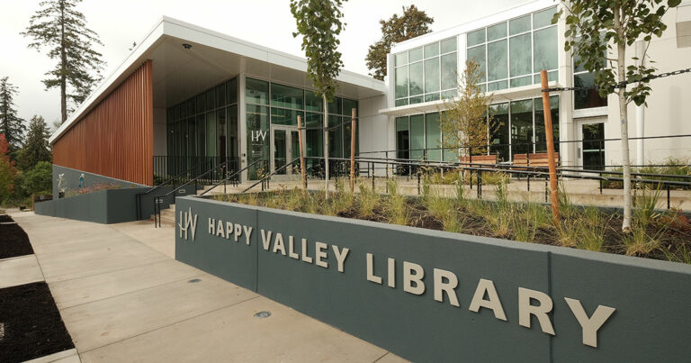 ABD Engineering & Design provided audiovisual design and acoustical consulting for the Happy Valley Library Expansion.