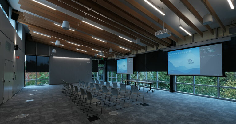 ABD Engineering & Design provided audiovisual design and acoustical consulting for the Happy Valley Library Expansion.