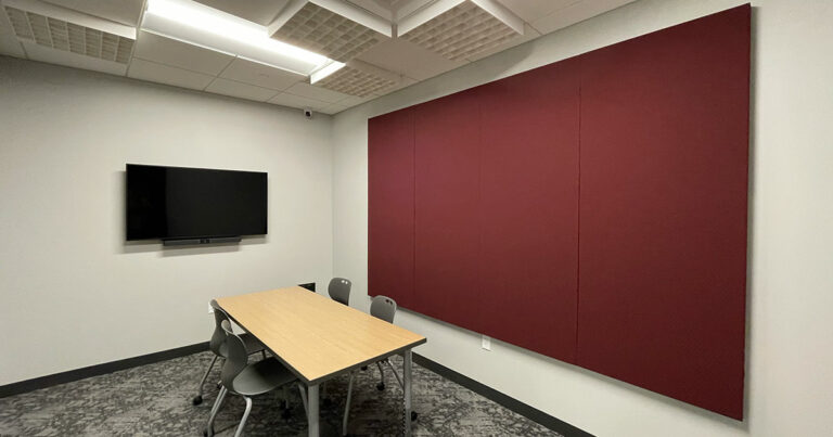 ABD provided Audiovisual Design and Acoustical Consulting for the academic building addition at Wheaton Academy, focusing on the Broadcast Studio.